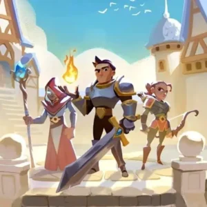 Exploring the world in Heroes of Nymira.