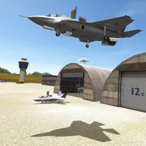 F18 Carrier Landing in action