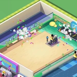 Fitness Club Tycoon gameplay