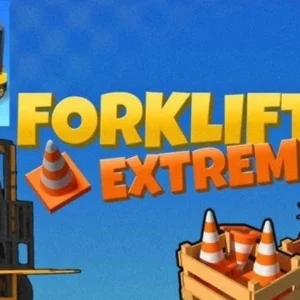 Forklift in action