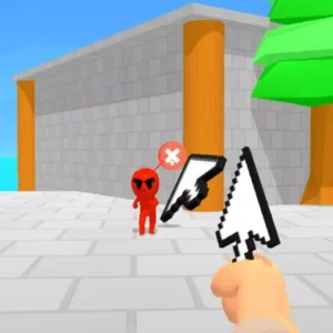 Gameplay of Cursor Sorcerer on an Android device.