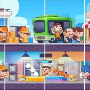 Gameplay of Idle Restaurant Tycoon