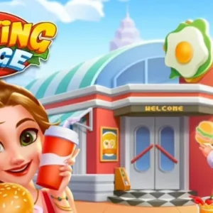 Gameplay of Merge Cooking showing merging mechanics