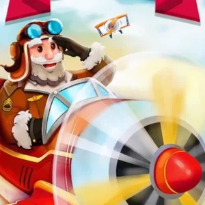 Gameplay of Merge Planes Empire showing merging planes.