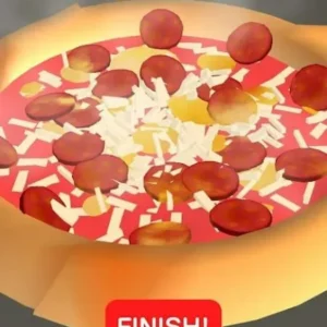 Gameplay of Pizzaiolo showing the pizza making process