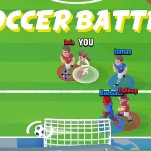 Gameplay of Soccer Battle
