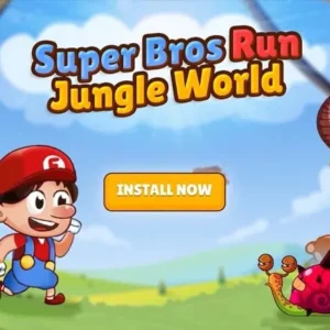 Gameplay of Super Bros Run