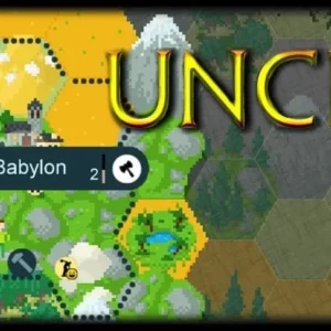 Gameplay of Unciv on a mobile device.