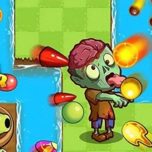 Gameplay of Zombies Vs. Farmer