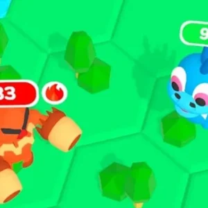 Gameplay screenshot of Hexa Mobs