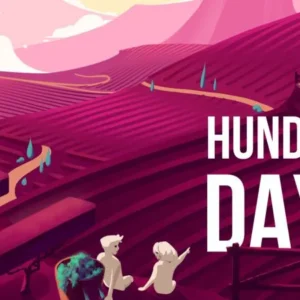 Gameplay screenshot of Hundred Days showing the vineyard.
