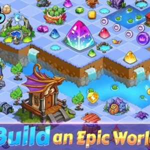 Gameplay screenshot of Merge Go showing merging items