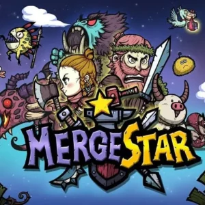 Gameplay screenshot of Merge Star showing the merging mechanic.