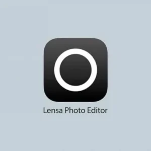 General View of Lensa Photo Editor