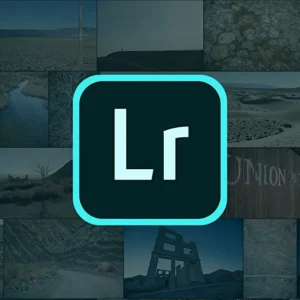 General view of the Adobe Lightroom interface.