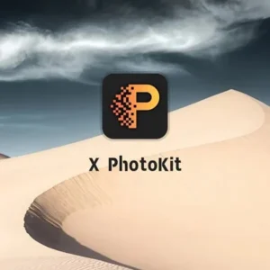 General view of the X PhotoKit app interface.