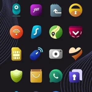 Graphite Icon Pack mod apk