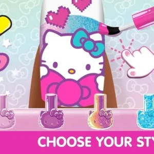 Hello Kitty Nail Salon Gameplay