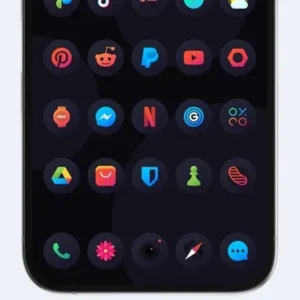 Hera Dark Icon Pack mod apk