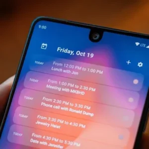 Home Agenda's User Interface
