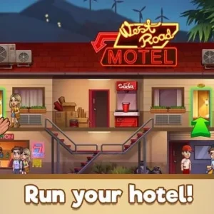 Hotel guests checking in