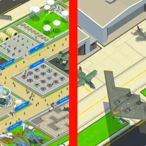 Idle Air Force Base Gameplay