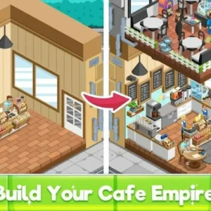Idle Cafe Tycoon gameplay
