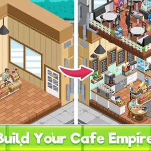 Idle Coffee Shop Tycoon gameplay