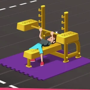 Idle Fitness Gym Tycoon gameplay screenshot