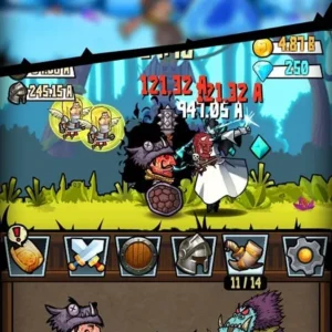 Idle games RPG Merge hero android