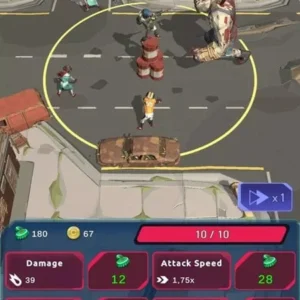 Idle Survivor Tower Defense gameplay