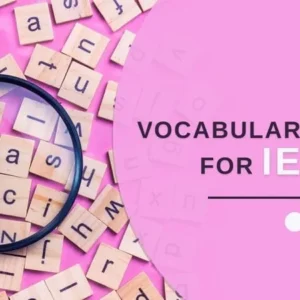 IELTS Vocabulary Main Screen