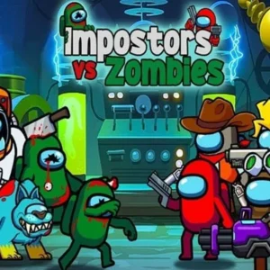 Impostors fighting zombies