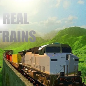 Indian Train Sim 2023 showcasing its beautiful graphics
