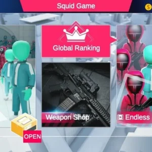 Intense action in Squid FPS