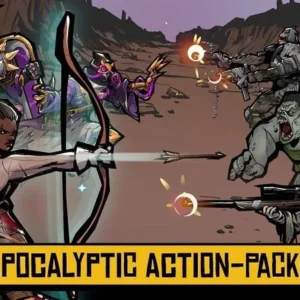 Intense battle scene in Days of Doom.