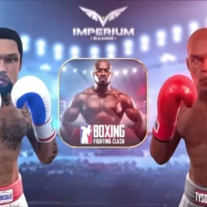 Intense boxing action in Boxing - Fighting Clash