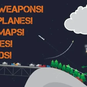 Intense dogfight in Atomic Fighter Bomber Pro