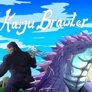 Intense monster battle in Kaiju Brawler