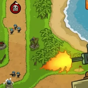 Island Defense gameplay