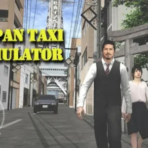 Japan Taxi Simulator in action