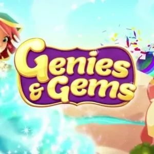 Jenni and Trix in Genies and Gems gameplay.