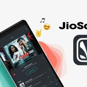 JioSaavn Music and Radio Main Screen