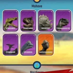 Jurassic Warfare Dino Battle android