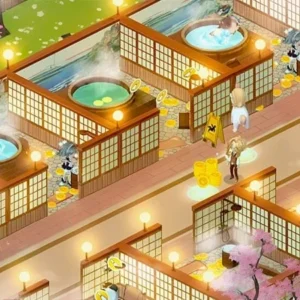 Kawaii Hot Spring Gameplay Screenshot