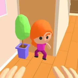Kids hiding in Hide N Seek 3D