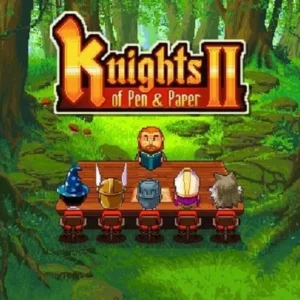 Knights of Pen Paper 2 RPG gameplay