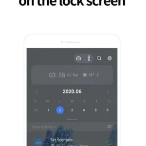 LockScreen Calendar Schedule mod