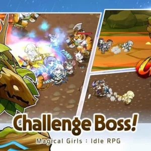 Magical Girls Idle mod android