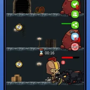 Main character in To Idle Or Not: Miner Hero